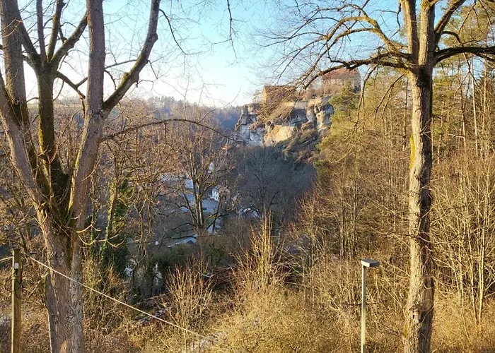 Waldliebe - Mit Grossem Balkon Und Burgblick Apartament *
